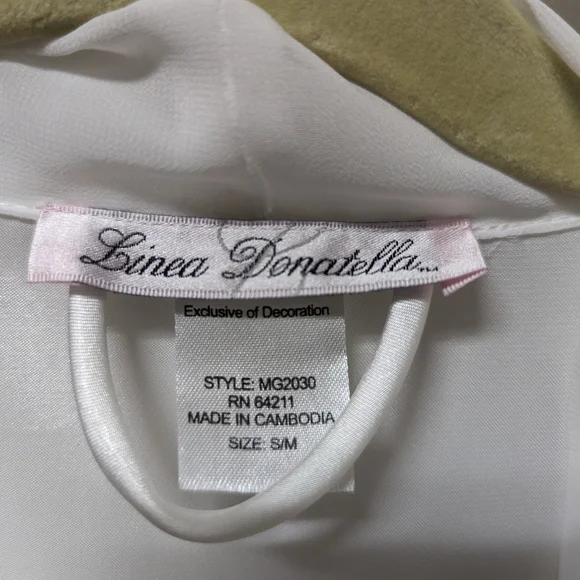 Bridal, Linea Donatella Lingerie 2 piece Set - Picture 2 of 16